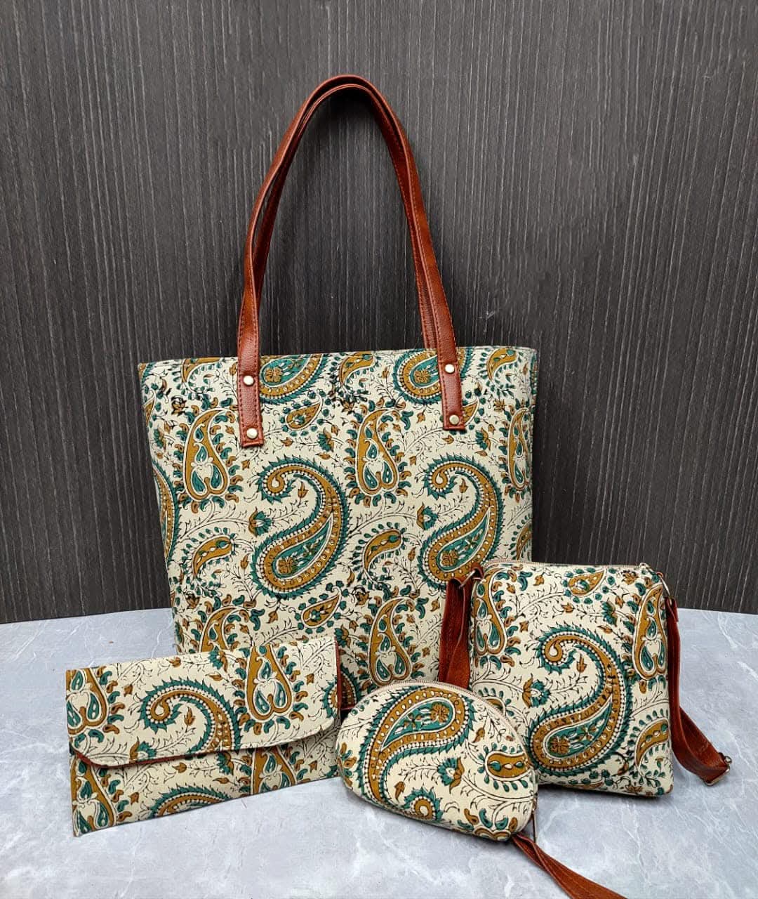 Handcrafted tote bag