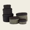 HIFADHI Basket - Black with Lid